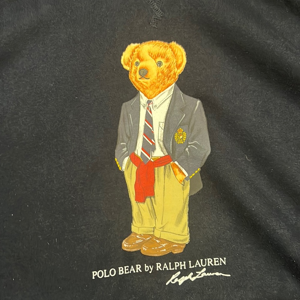 Navy blue sz 2xl Ralph Lauren teddy bear hoodie